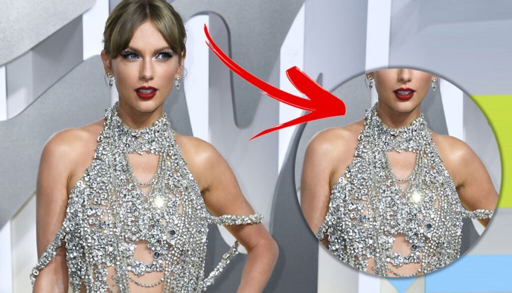 MTV Video Music Awards Taylor Swift's glittering VMAs Naked Dress stunned everyone